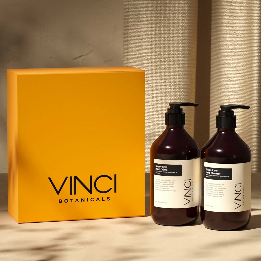 Vinci Facebook ad: Awaken your senses with Vinci Botanicals.