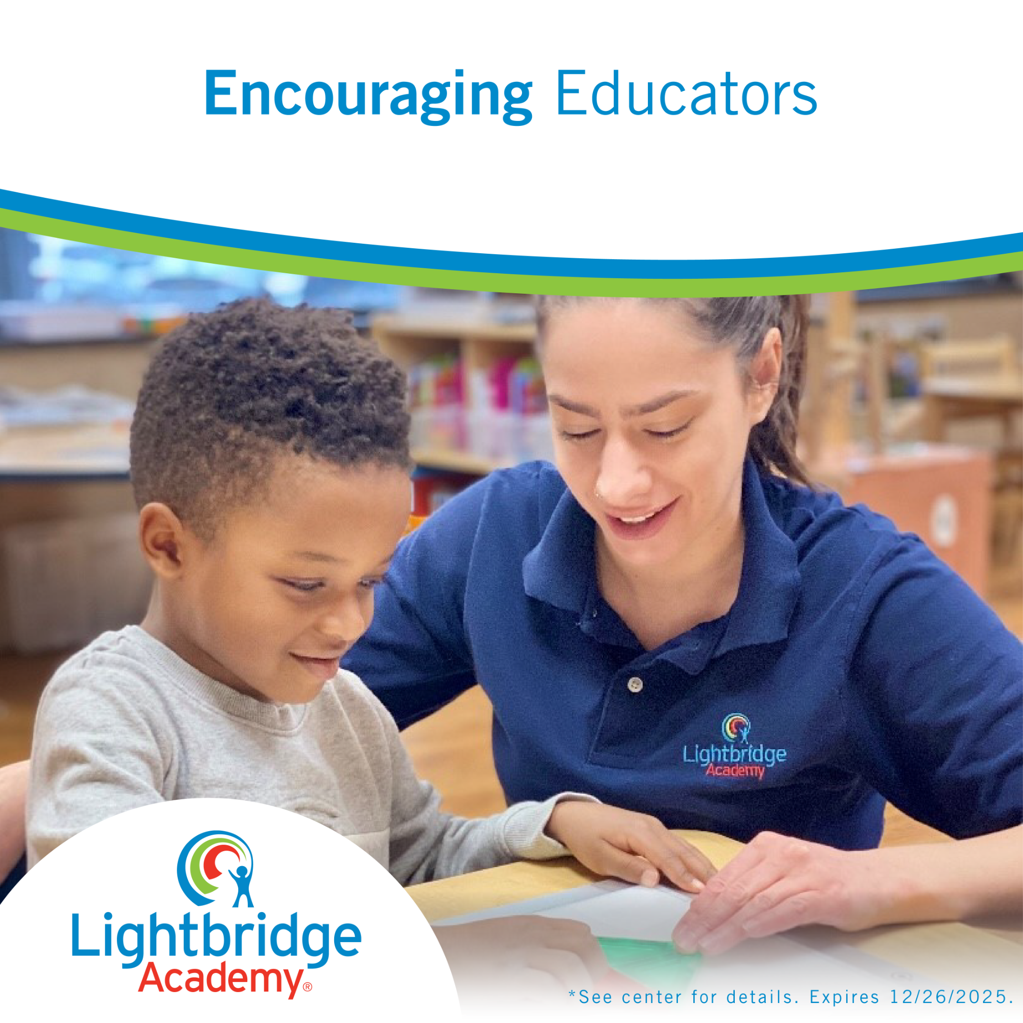 Lightbridge Academy Cary, NC Facebook ad: Our high-quality early education programs allow every child…