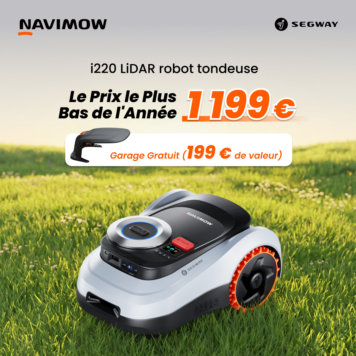 Segway Navimow FR Facebook ad