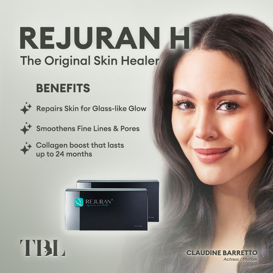 TBL Manila Aesthetic & Laser Center Facebook ad: Ultimate glow booster for glass-skin goals