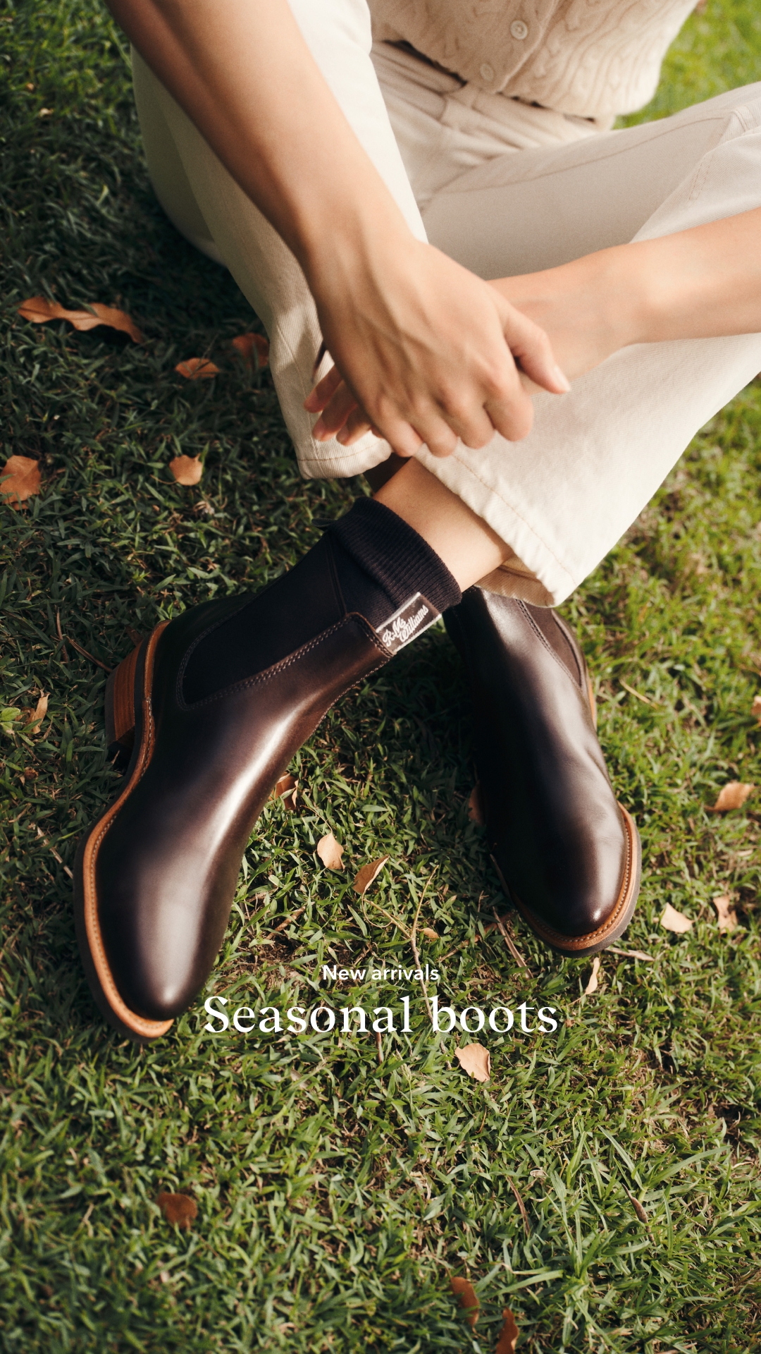 R.M.Williams Facebook ad