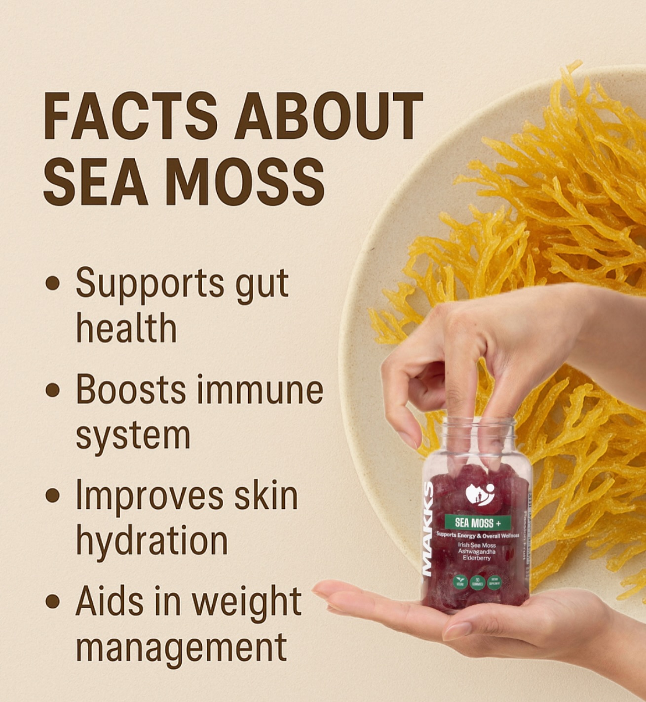 Makks Health Facebook ad