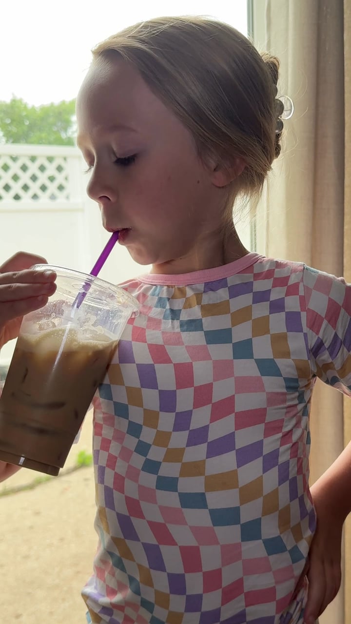 Kiid Coffee Facebook ad: World's first coffee for kids.