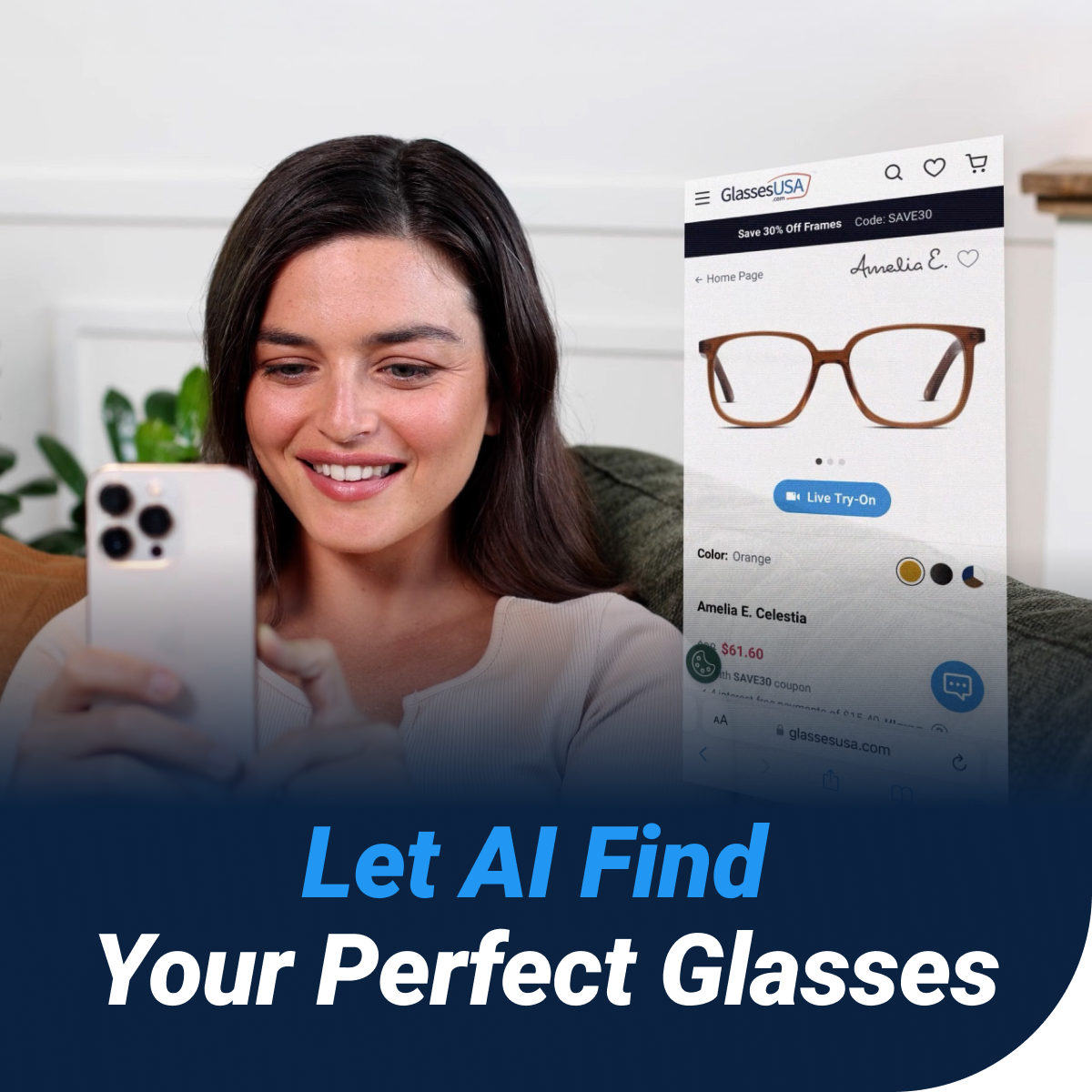 GlassesUSA.com Facebook ad