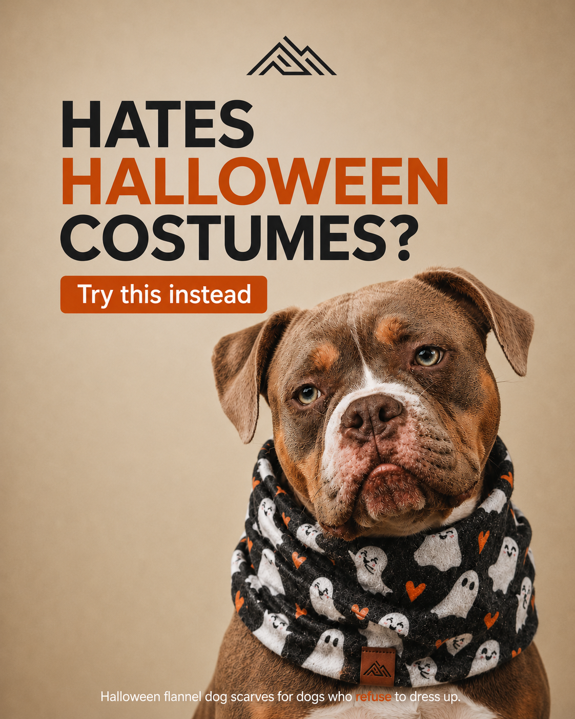 Pacific Hound Facebook ad: For Dogs Who Refuse to Dress Up