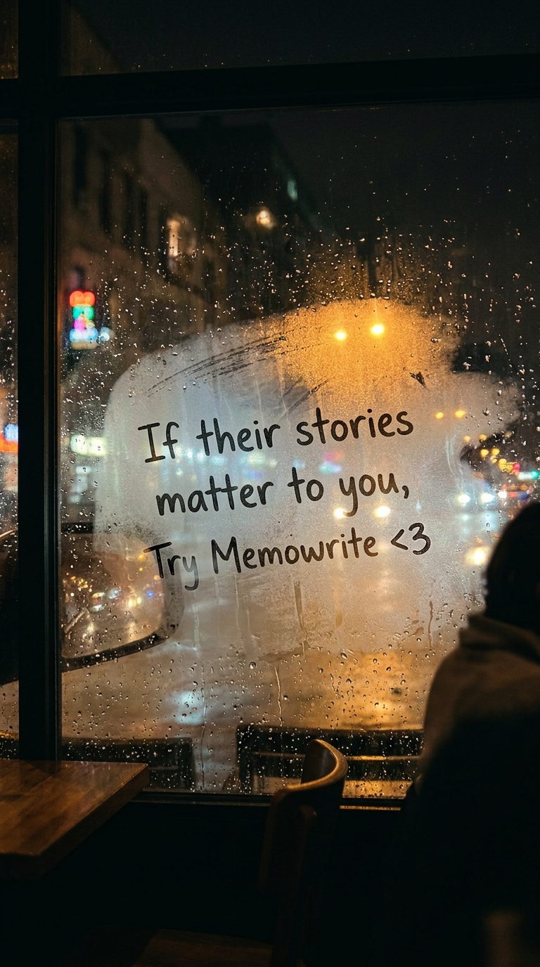Memowrite Facebook ad