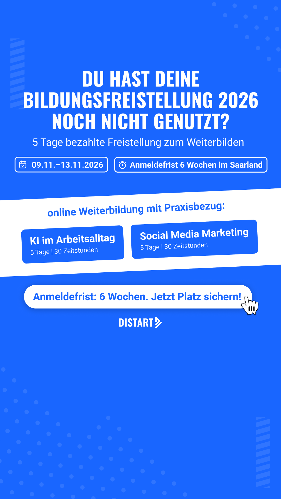 Distart Facebook ad
