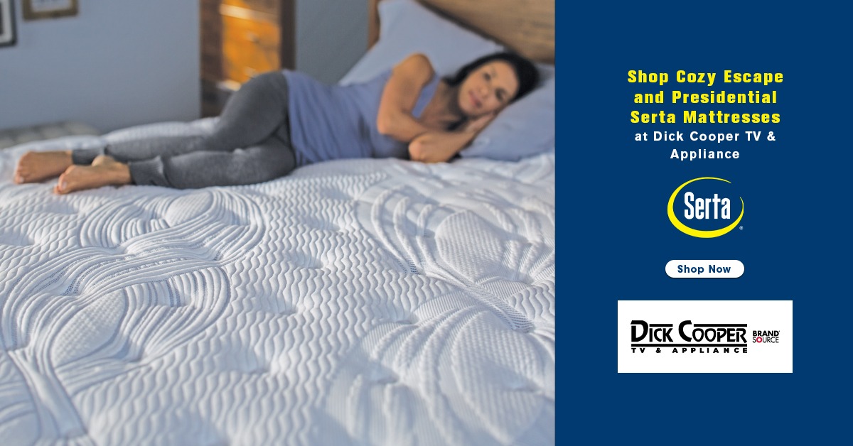 Dick Cooper TV & Appliance, Co. Facebook ad: Serta Mattress