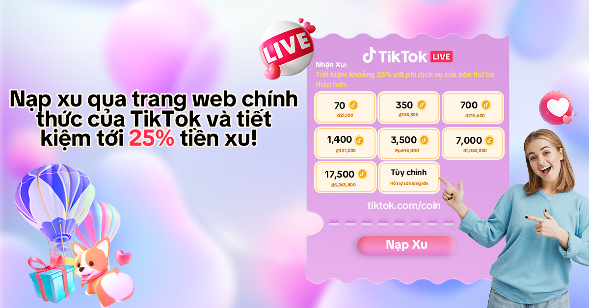 TikTok LIVE Facebook ad