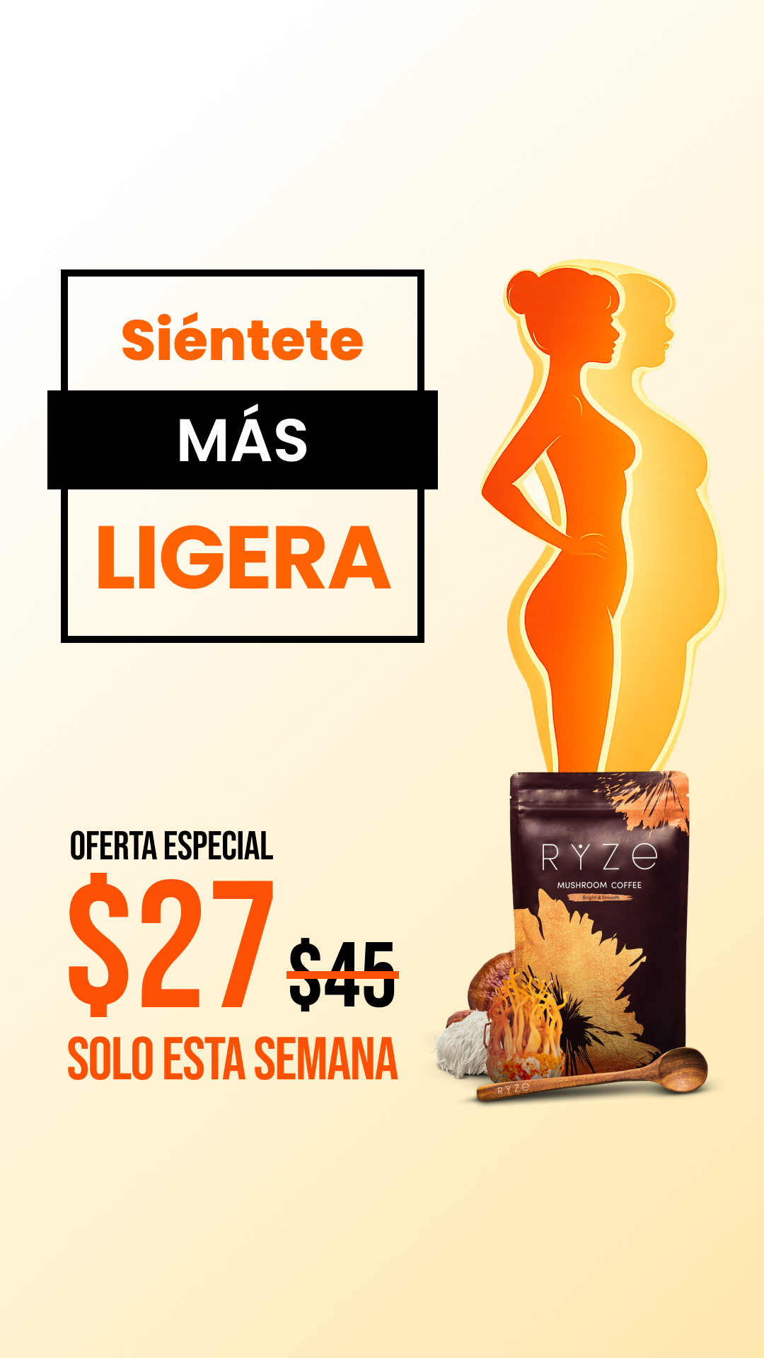 RYZE Superfoods Facebook ad