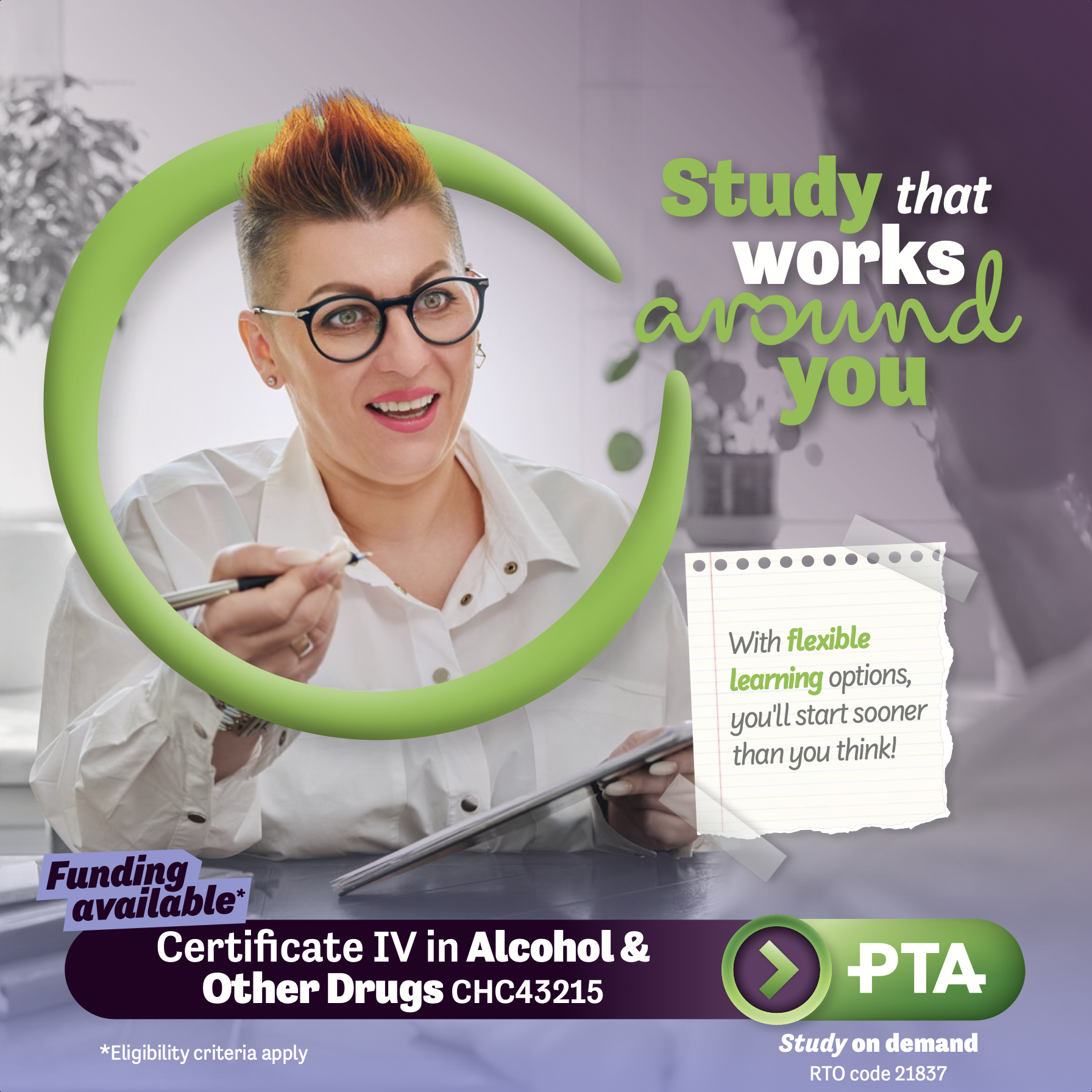Partners In Training Australia - RTO Code 21837 Facebook ad