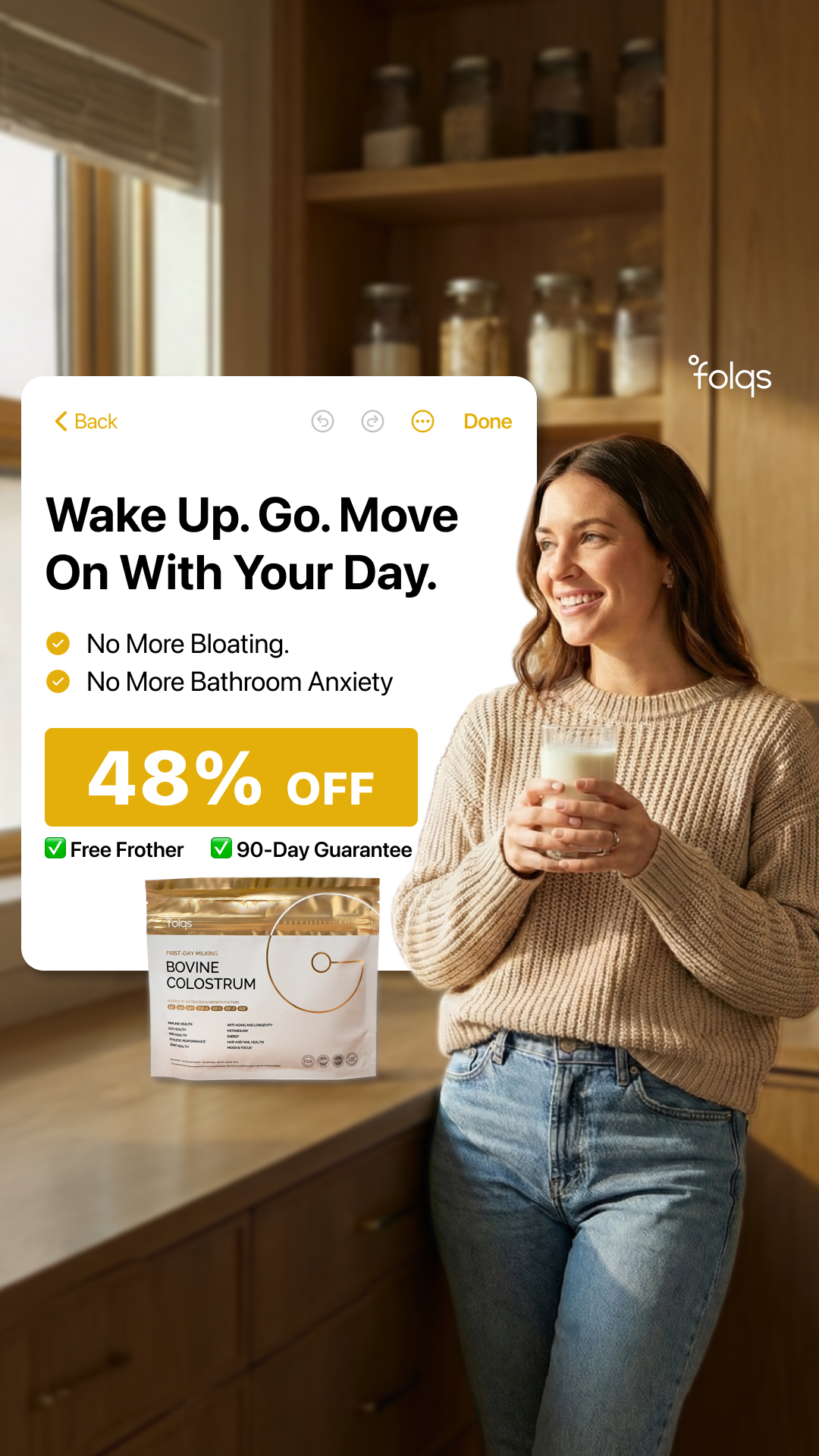 Folqs Facebook ad