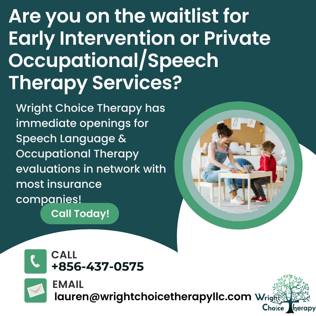 Wright Choice Therapy Facebook ad: Helping Your Child Thrive at Wright Choice Therapy!