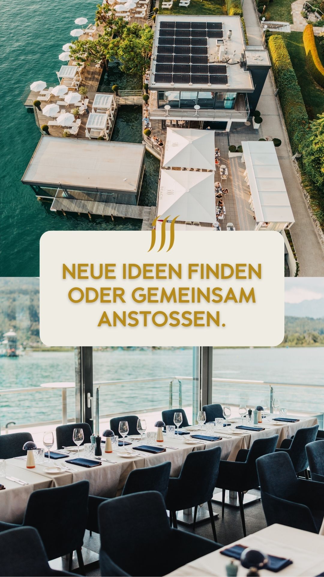 Seehotel Dr. Jilly - Pörtschach am Wörthersee Facebook ad: Erfolge & Feste am See genießen