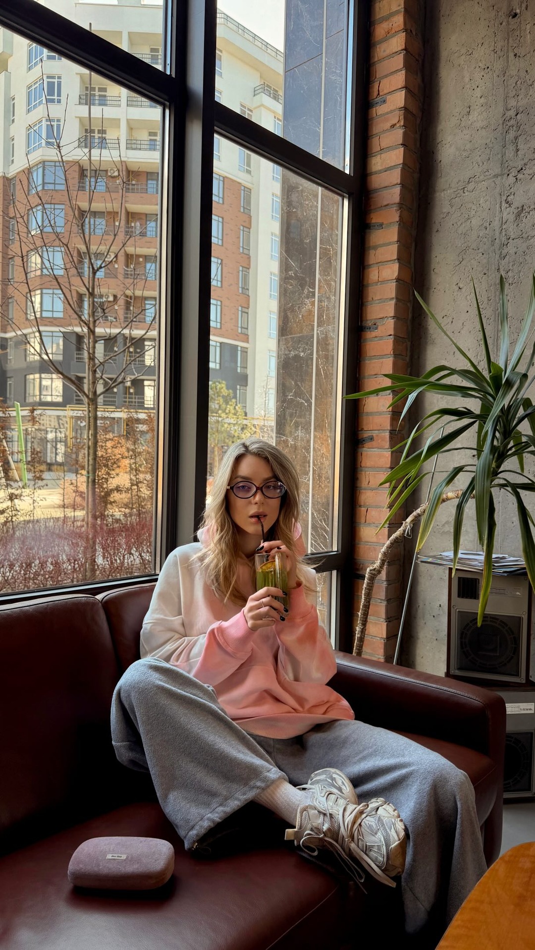 Hedonist.cloth Facebook ad: Thermo Pink Hoodie