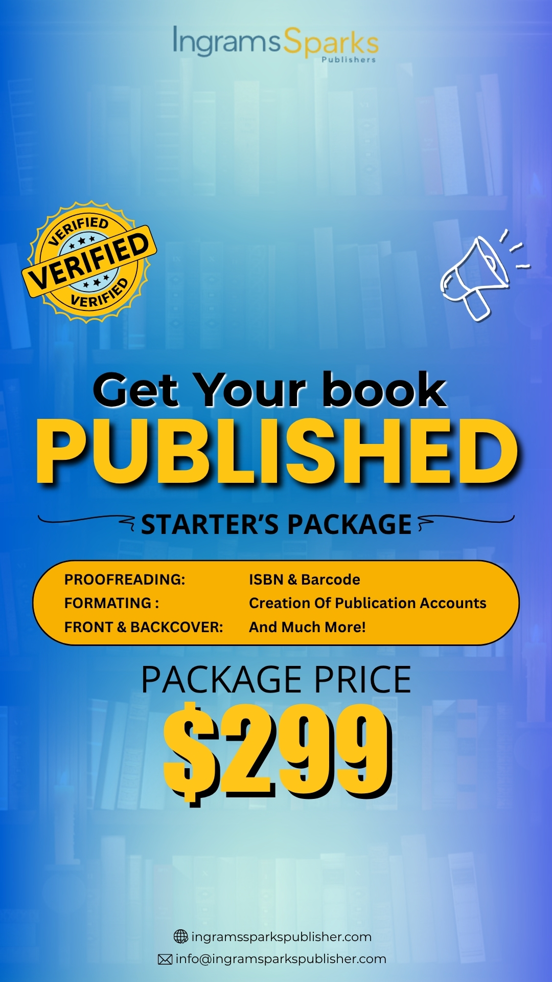 IngramSpark Global Publishers Facebook ad