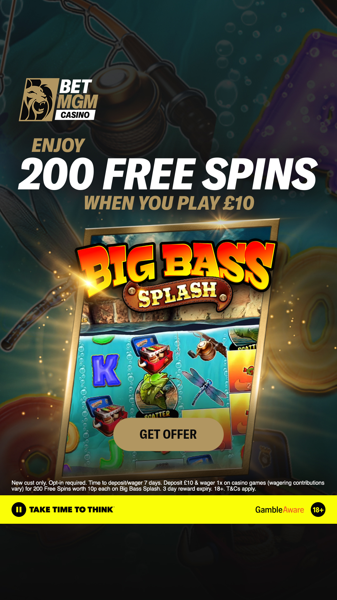 BetMGM UK Facebook ad