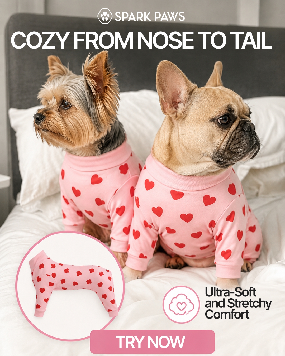 Spark Paws Facebook ad