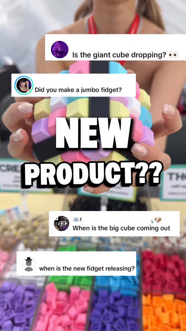Pacific Paradise Prints Facebook ad: The FIDGET CUBE XL is finally here!