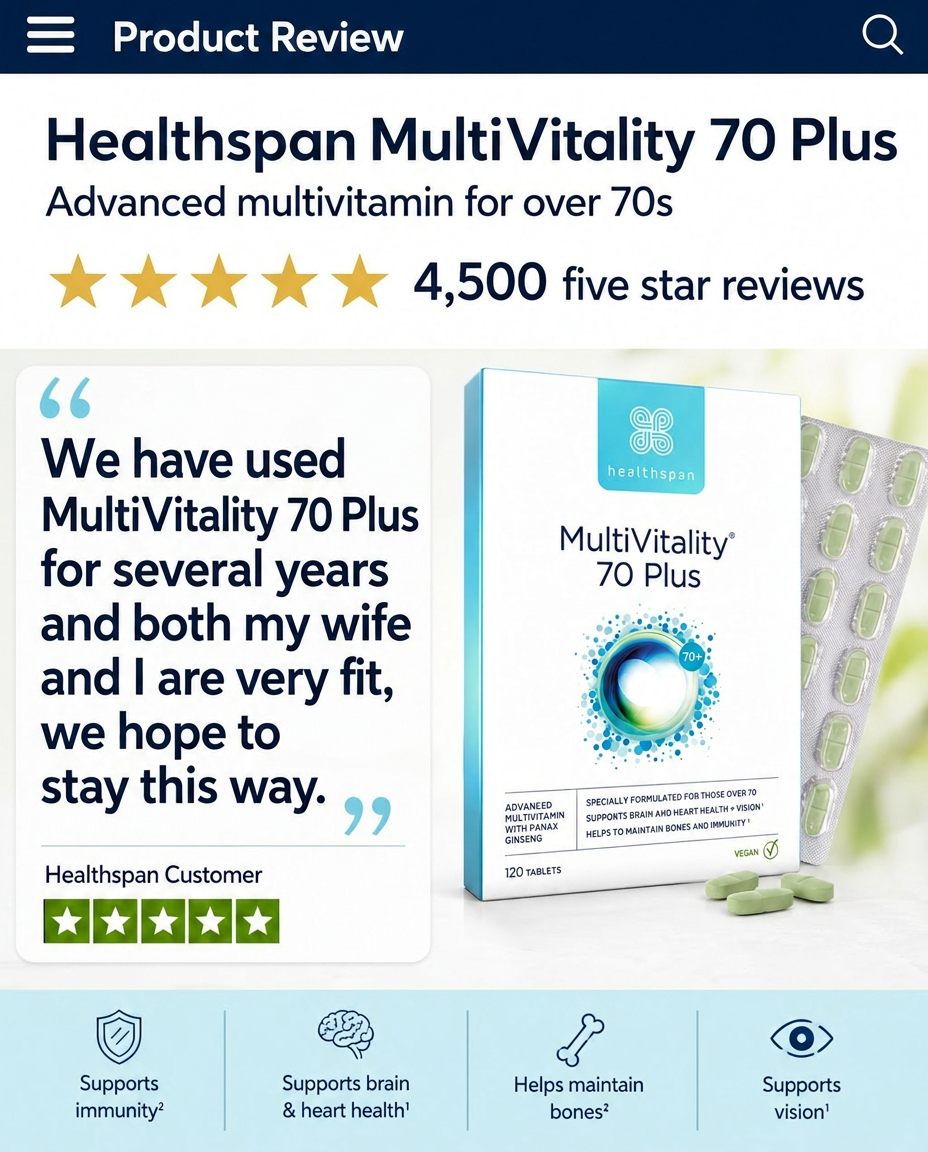 Healthspan Facebook ad