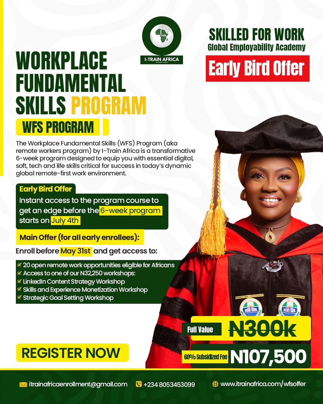 Skilled For Work Facebook ad
