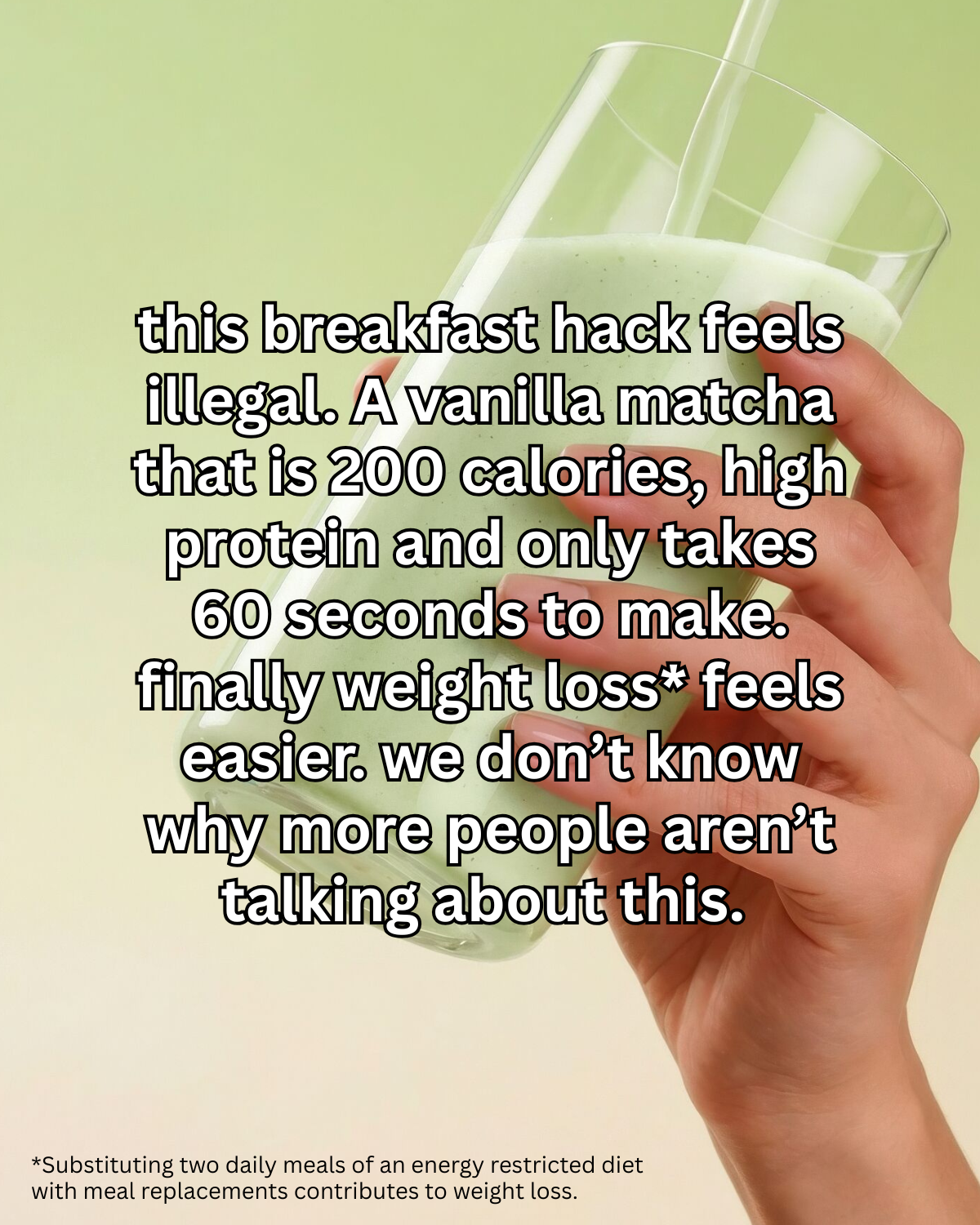 Huel Facebook ad