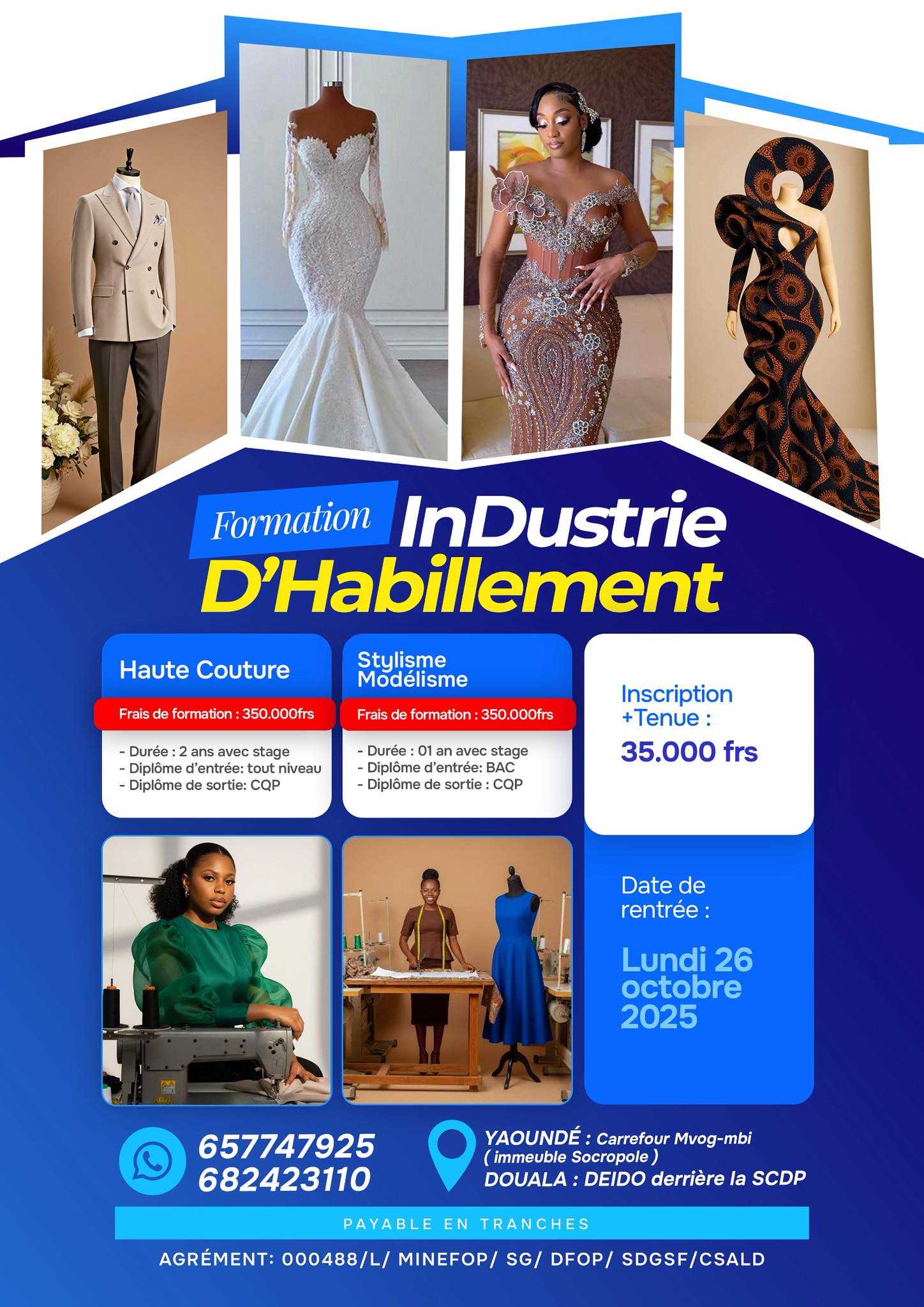 Institut de Formation Professionnelle Fouodji - IFPF Facebook ad