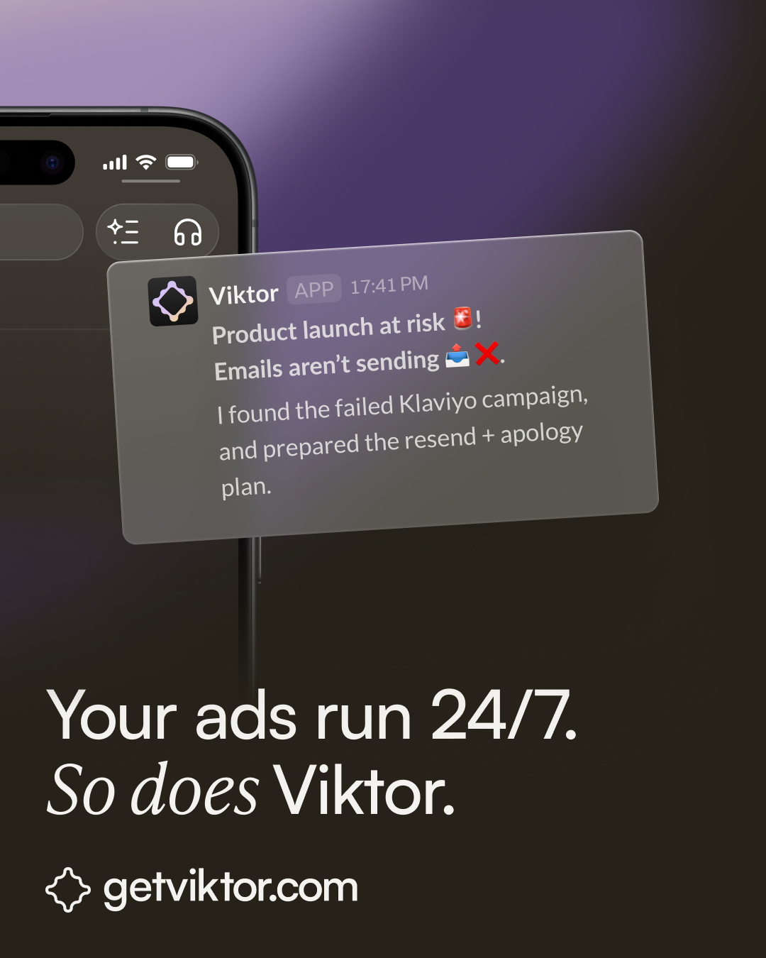 Viktor Facebook ad