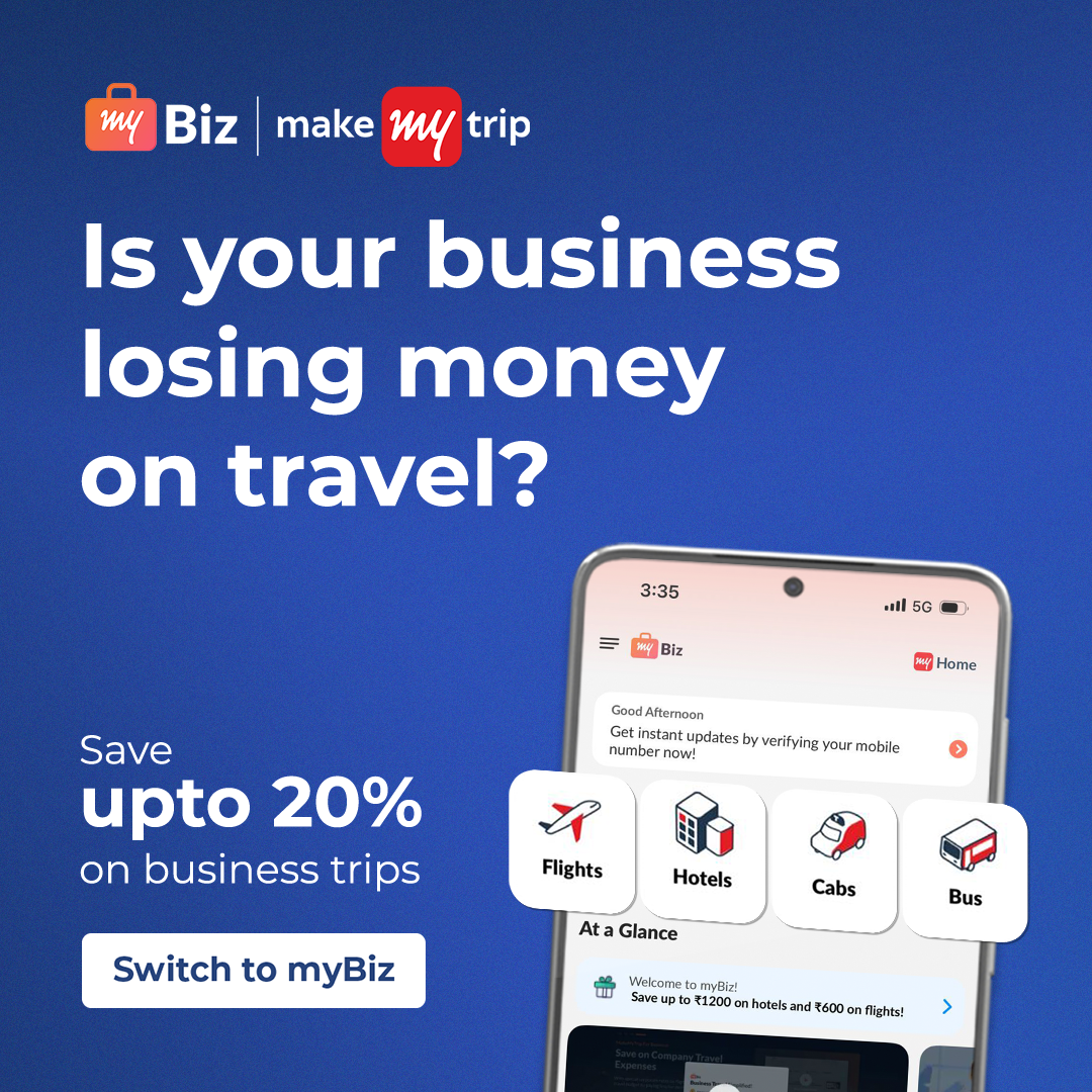 MakeMyTrip Facebook ad