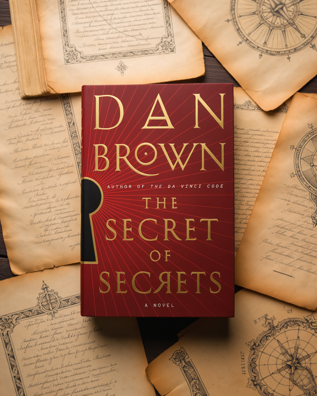 Doubleday Books Facebook ad: Unlock the secret.