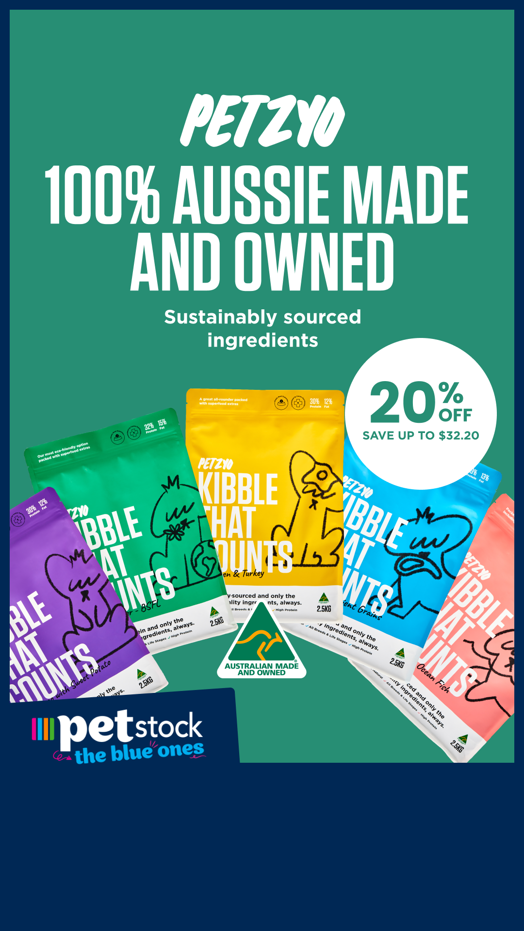 Petstock Facebook ad