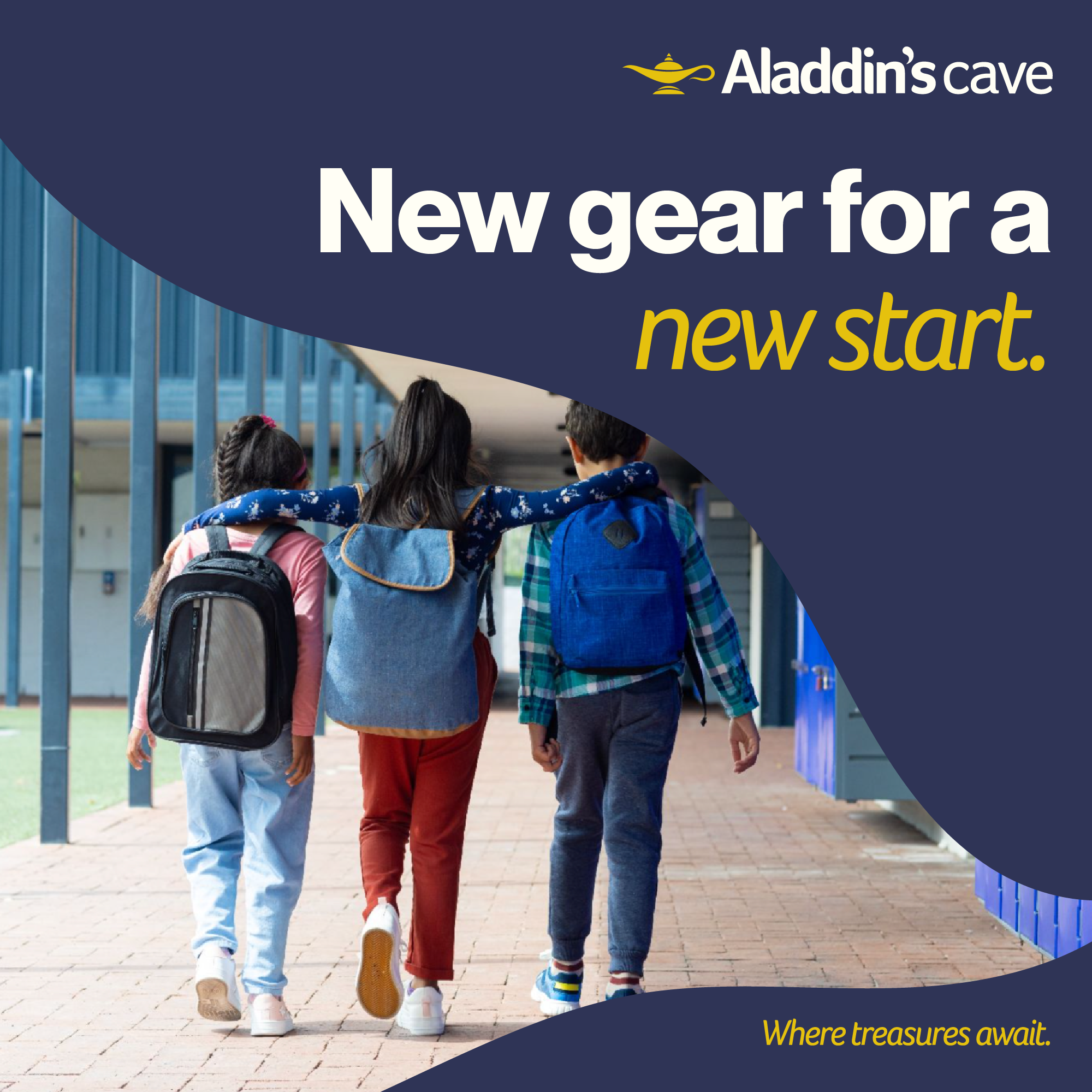 Aladdin's Cave Facebook ad