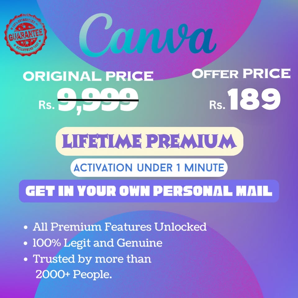Digital Subscription Nepal Facebook ad: Canva Subscription @189