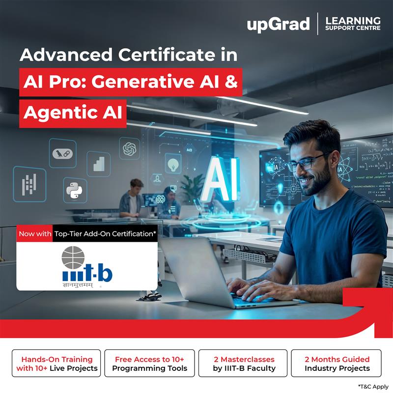 upGrad Facebook ad