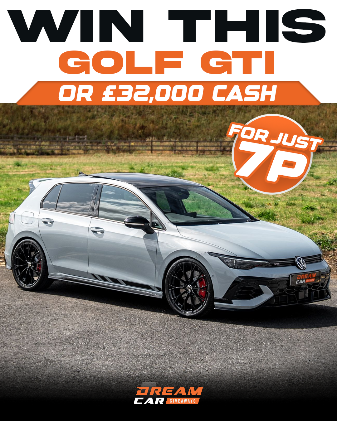 Dream Car Giveaways Facebook ad