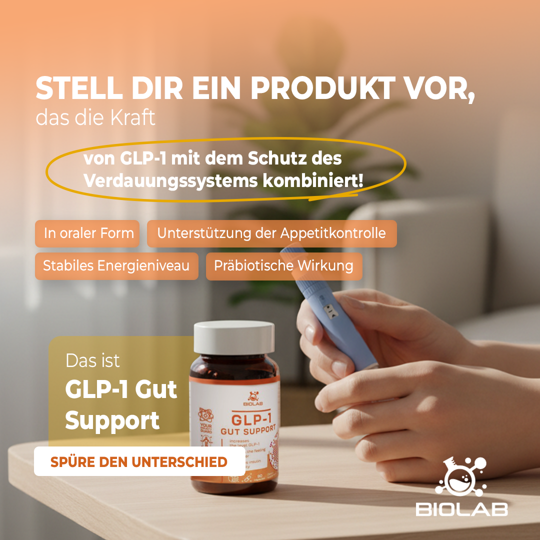 Biolabshop Facebook ad: GLP-1 Gut Support