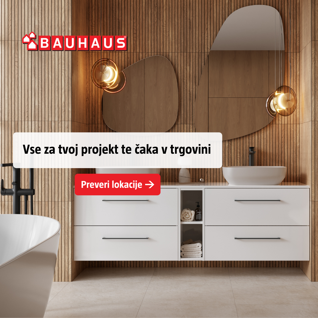 BAUHAUS Slovenija Facebook ad