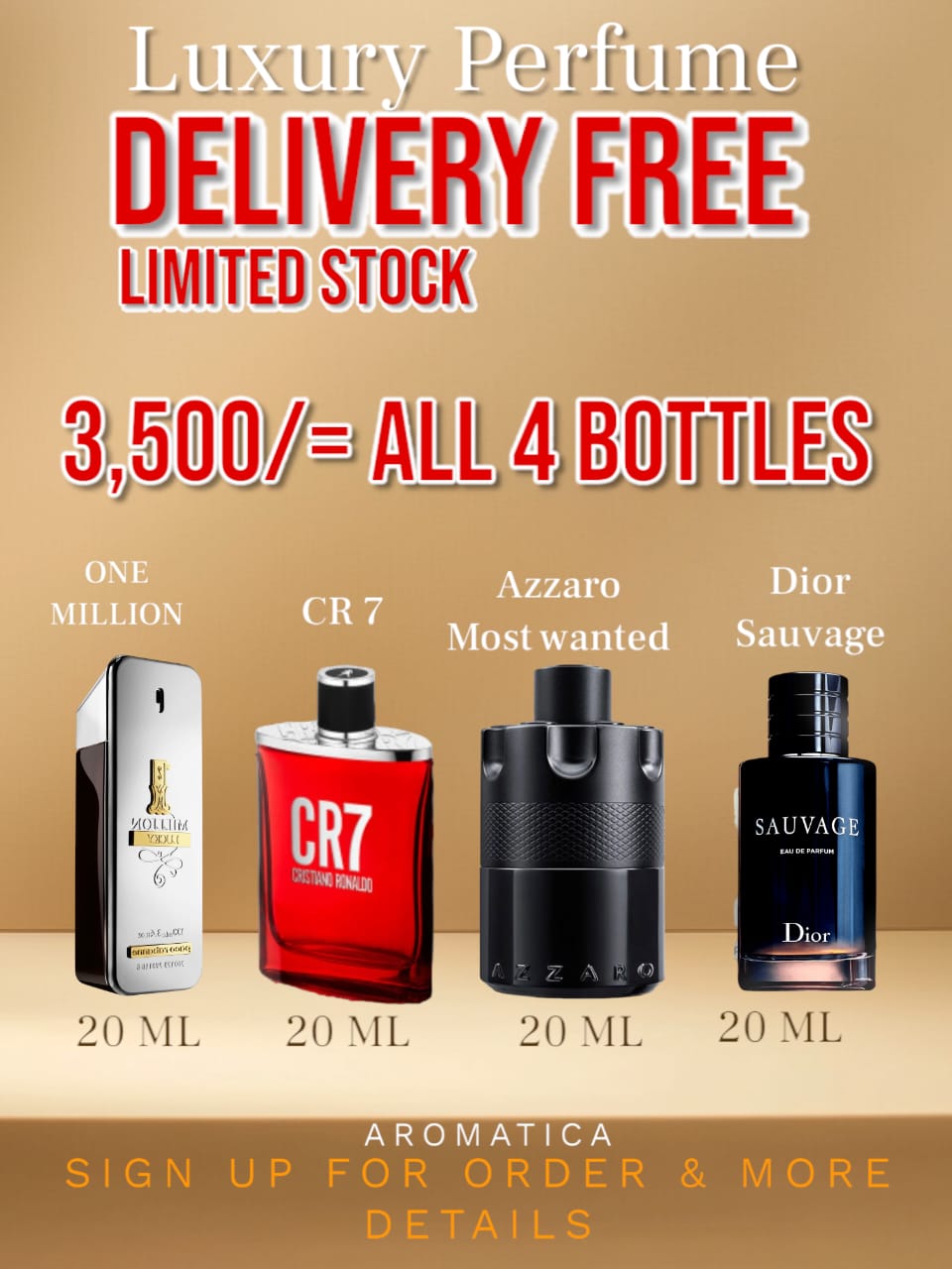 Fashion Hub Facebook ad: 3,500/= Delivery Free