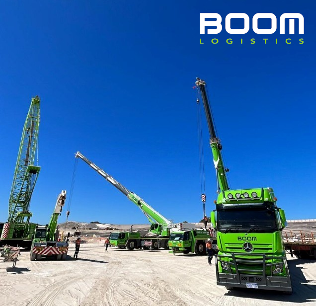 Boom Logistics Facebook ad: From shutdowns to wind farms and major infrastructure…