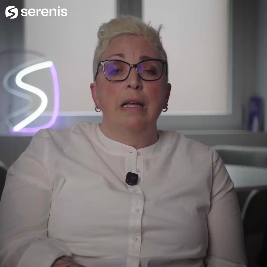 Serenis Facebook ad: Psicoterapia Online Certificata.