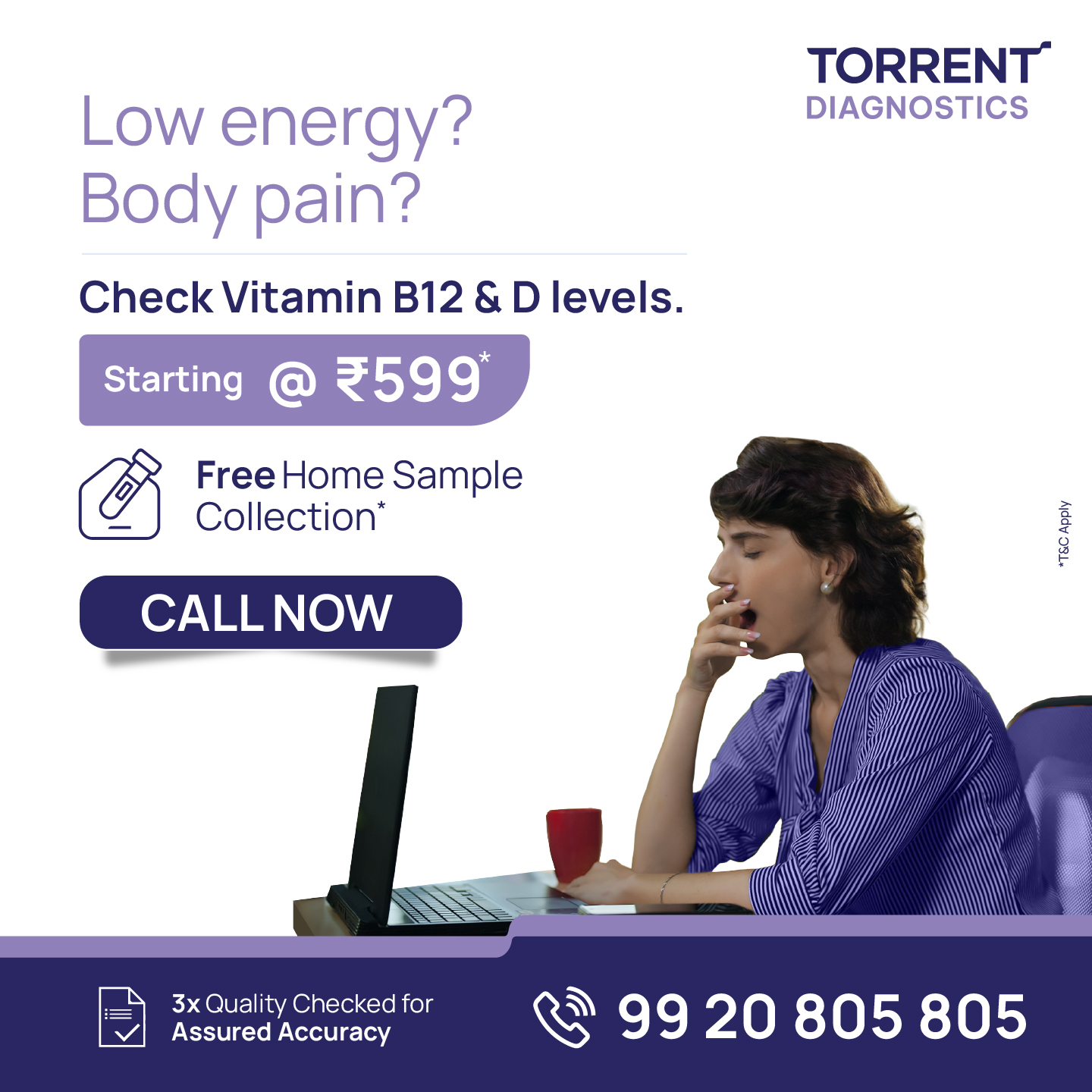 Torrent Diagnostics Facebook ad from Mar 7, 2026