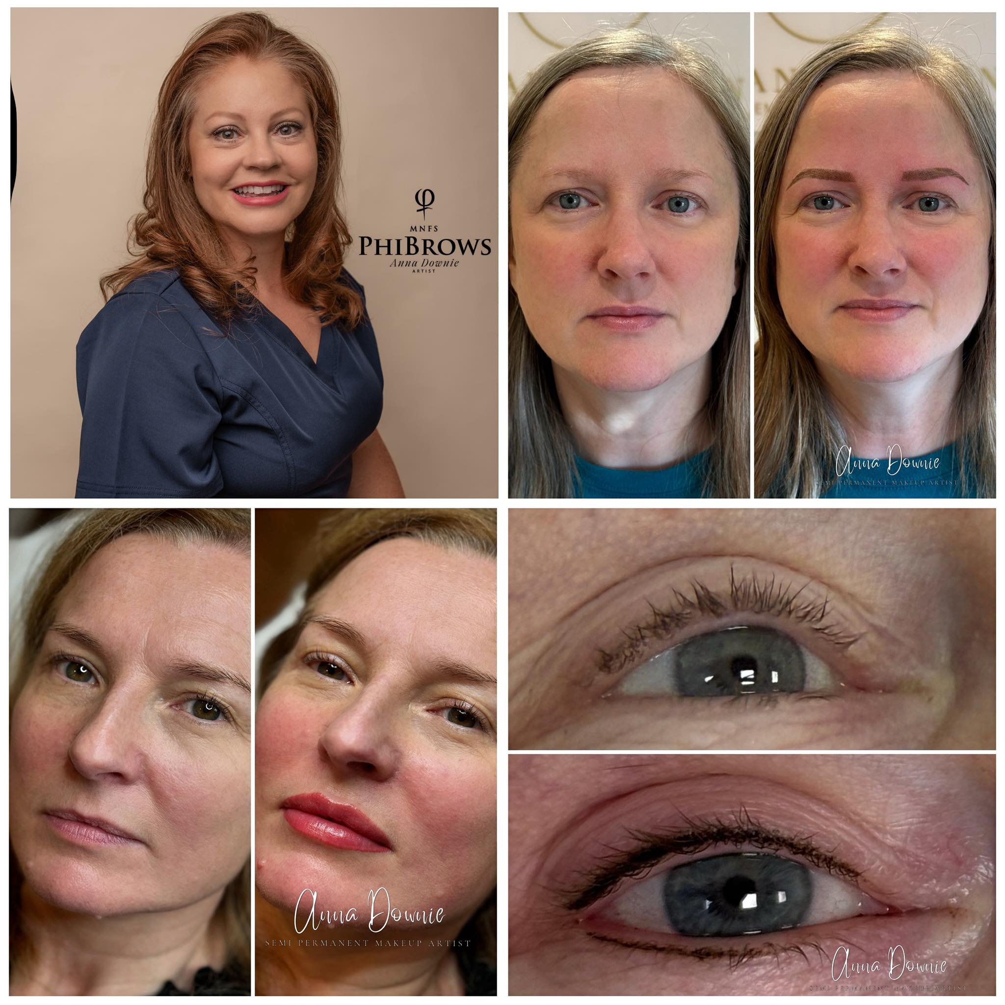 Anna Downie Semi-Permanent Make-up Artist Facebook ad