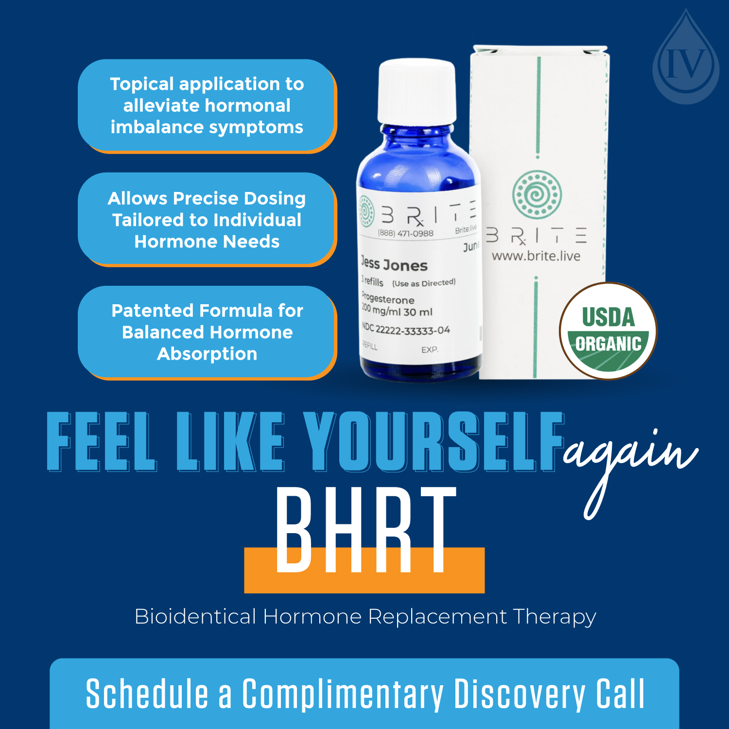 Prime IV Hydration & Wellness Facebook ad: Restore Energy, Mood, & Confidence