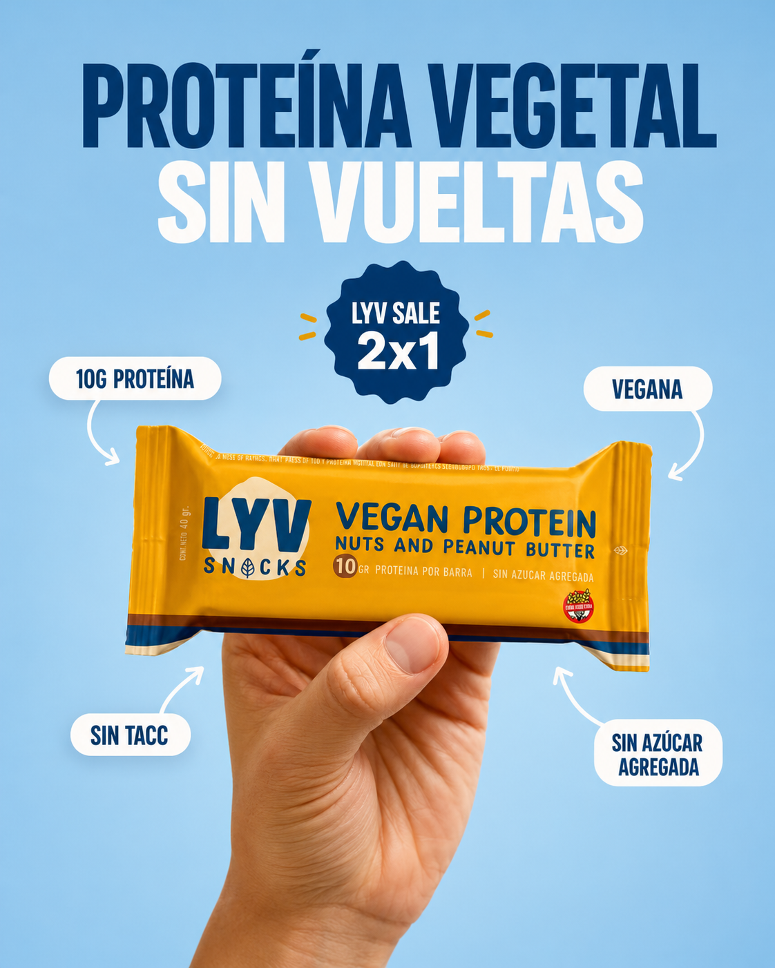 LYV Snacks Facebook ad