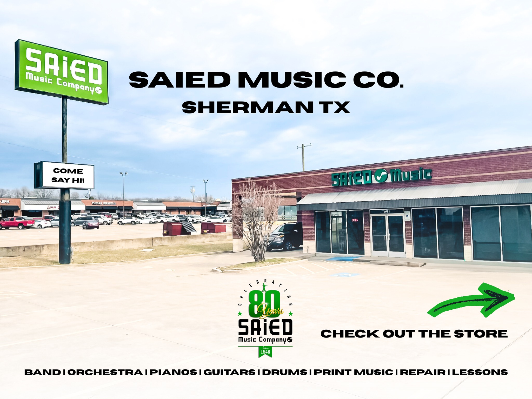 Saied Music Co. Facebook ad