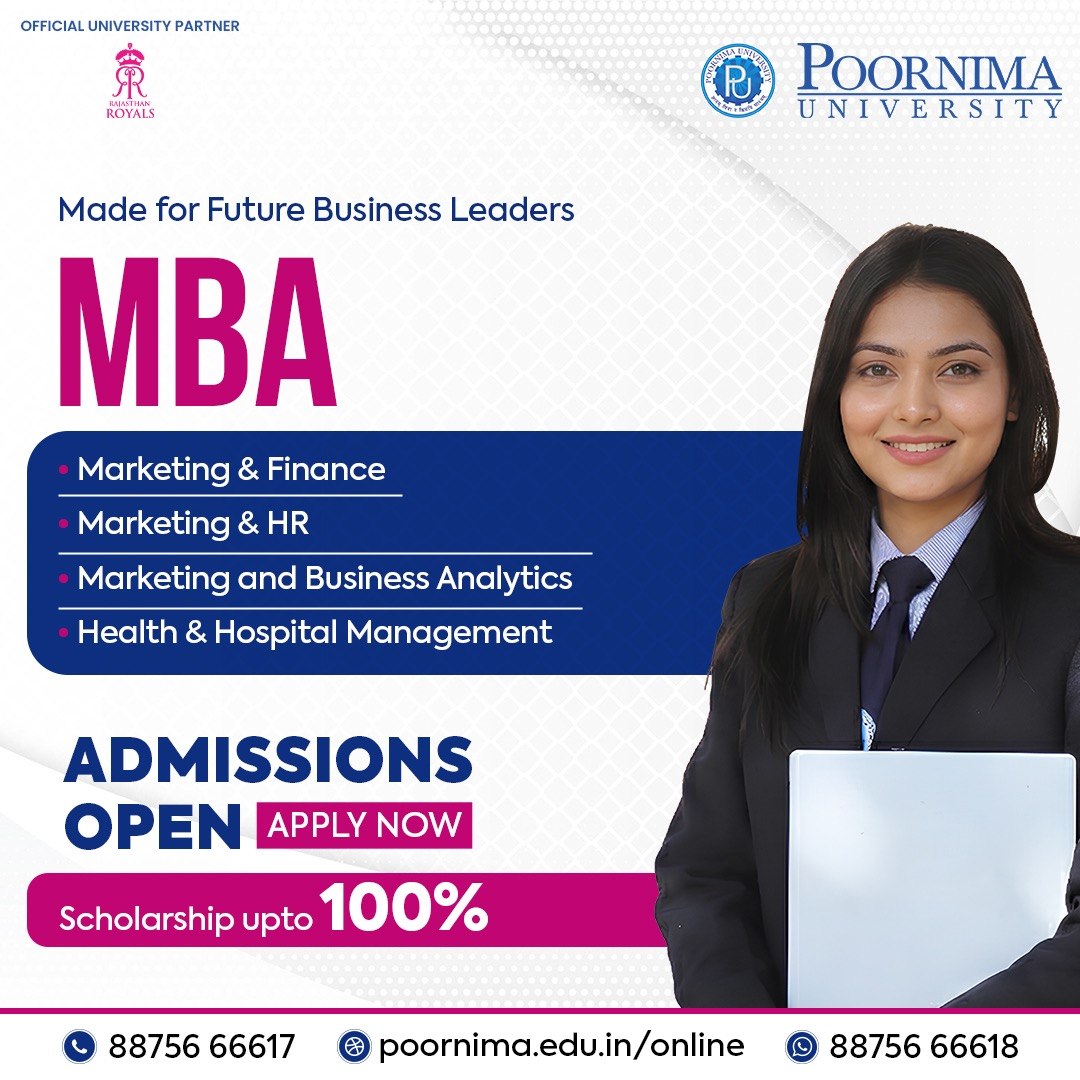 Poornima University Facebook ad
