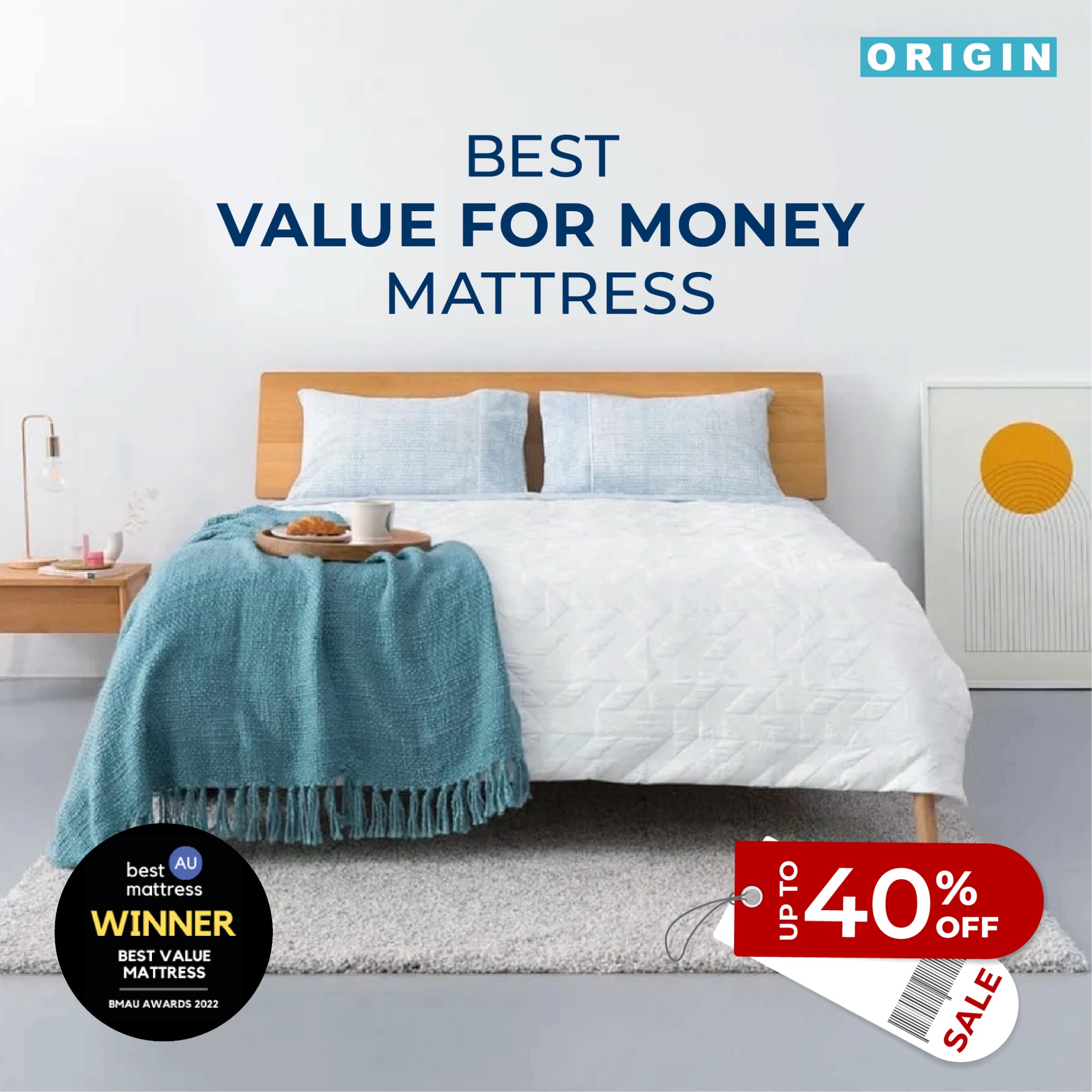 Origin Mattress Australia Facebook ad