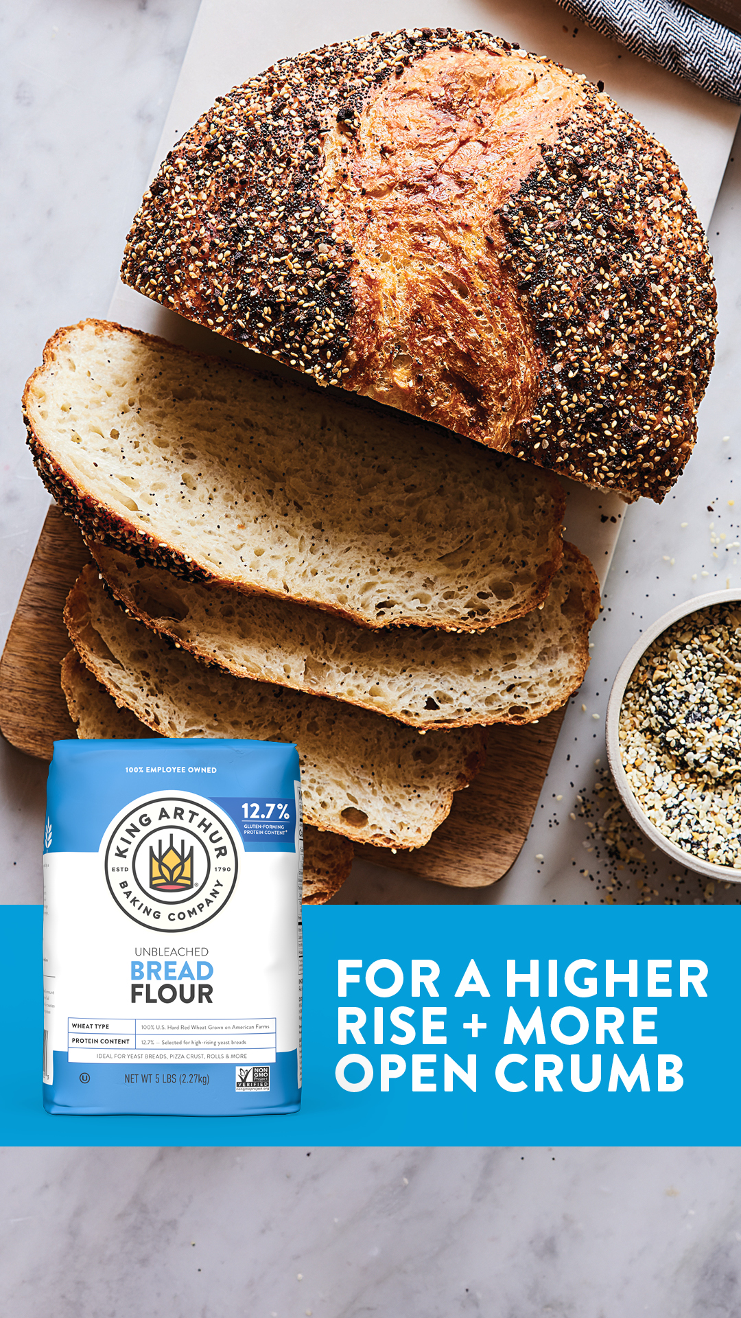 King Arthur Baking Company Facebook ad