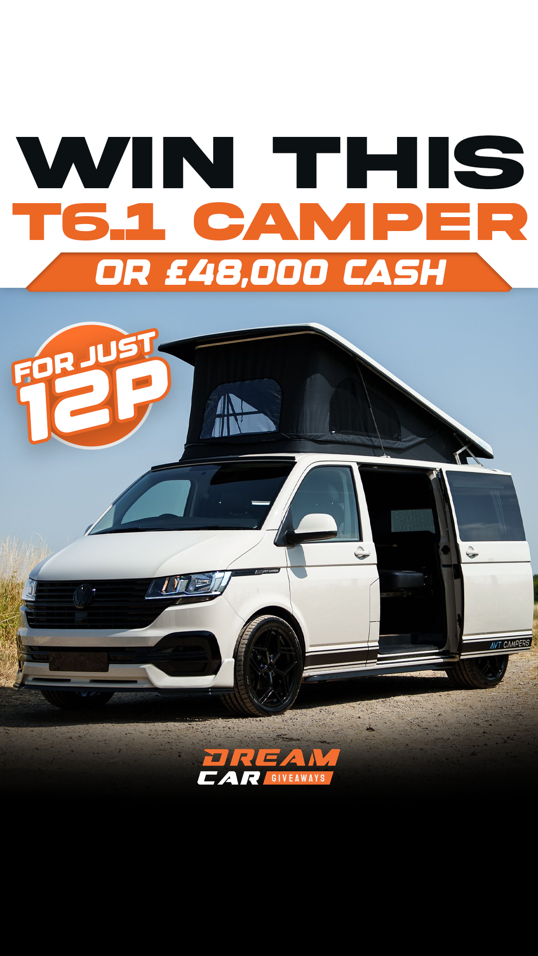 Dream Car Giveaways Facebook ad