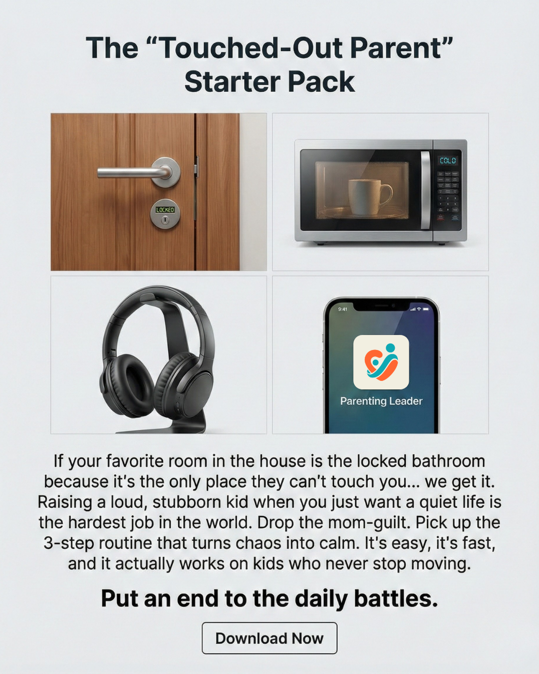 Parenting Leader Facebook ad